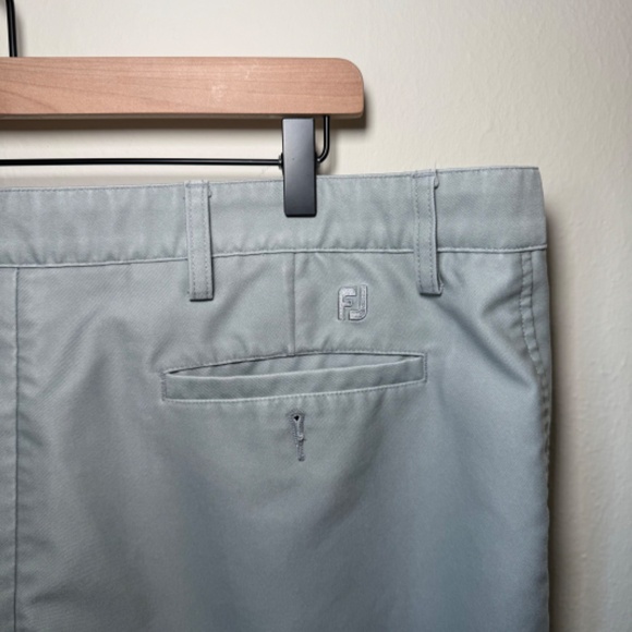 FootJoy Shorts Men's Size 38 Grey Performance Golf Chino Preppy Casual - Picture 4 of 4